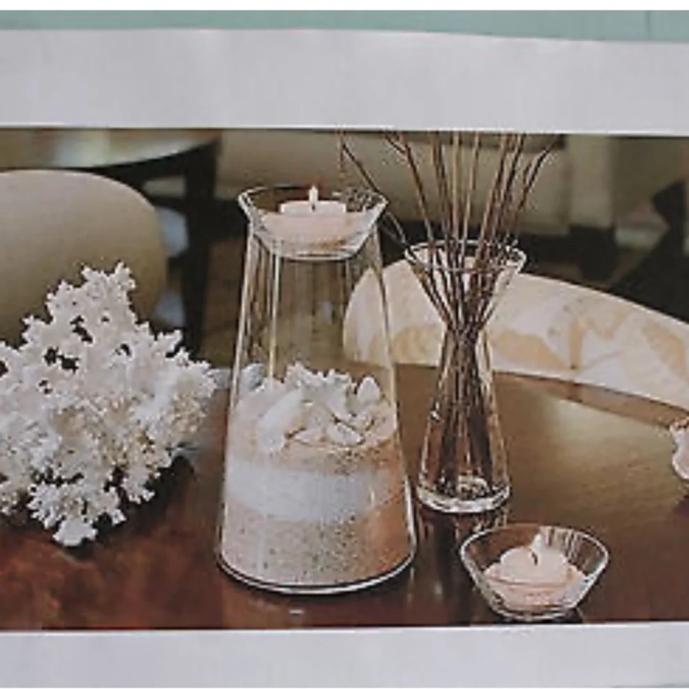 PartyLite Retired 3 in 1 Candle Holder NIB
